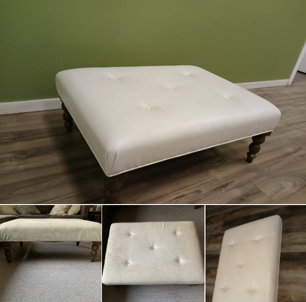 Buttoned tufted Ottoman upholstery